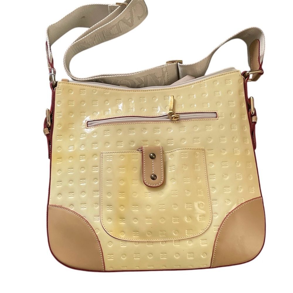 NEED TO BE REHAB NEEDS TO BE PAINTED Arcadia Yellow Designer Bag.  Has Duct Bag